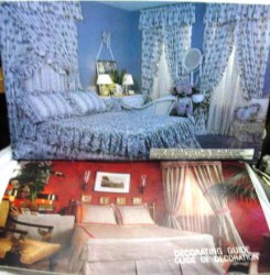 1421 VOGUE ENGLISH / GARDEN BEDROOM LINENS, PILLOWS, SHAMS PATTERN